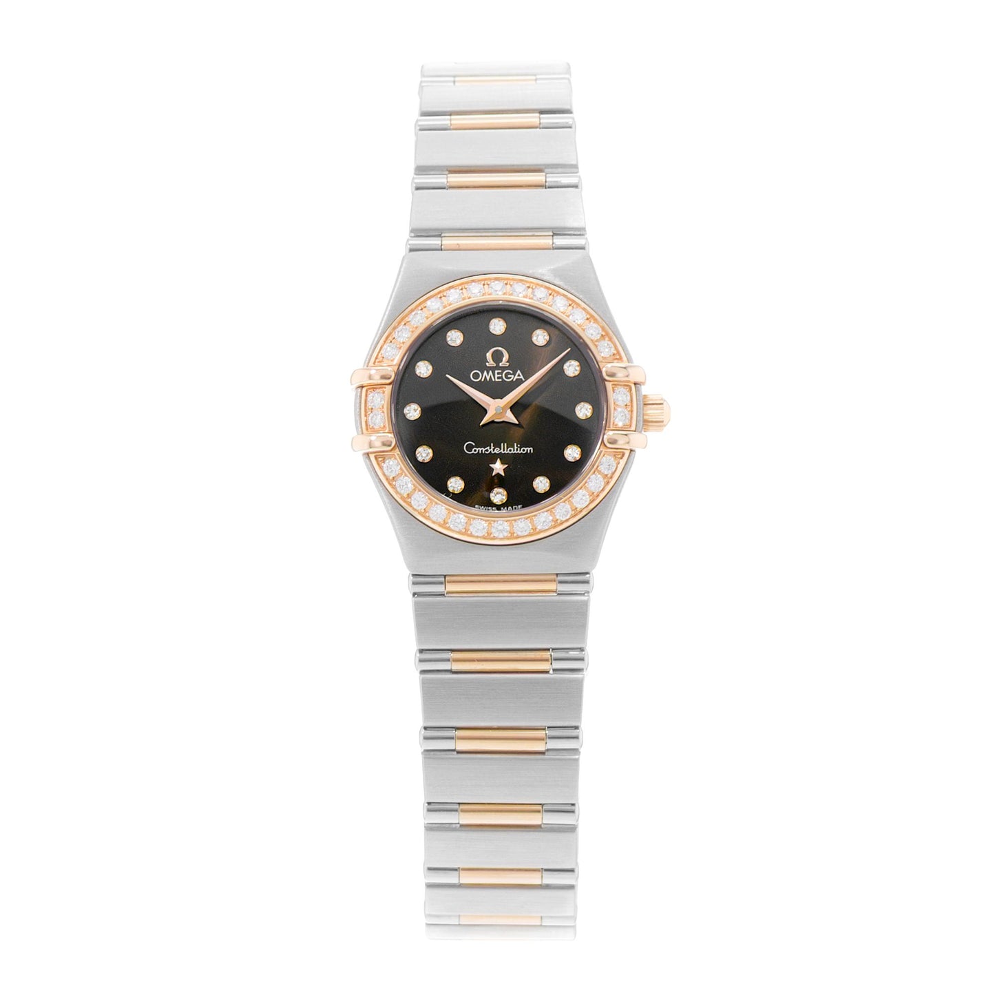Omega Constellation Steel & Red Gold