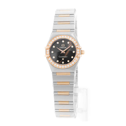 Omega Constellation Steel & Red Gold