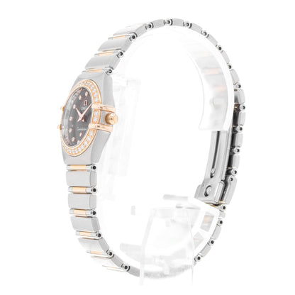 Omega Constellation Steel & Red Gold
