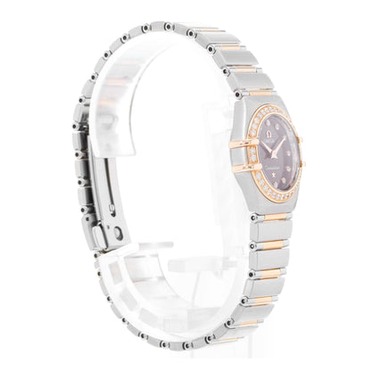 Omega Constellation Steel & Red Gold