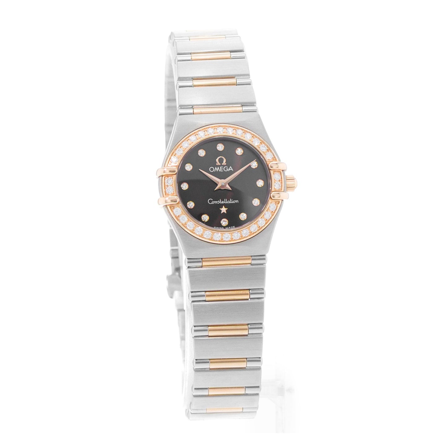 Omega Constellation Steel & Red Gold