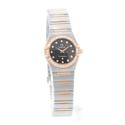 Omega Constellation Steel & Red Gold