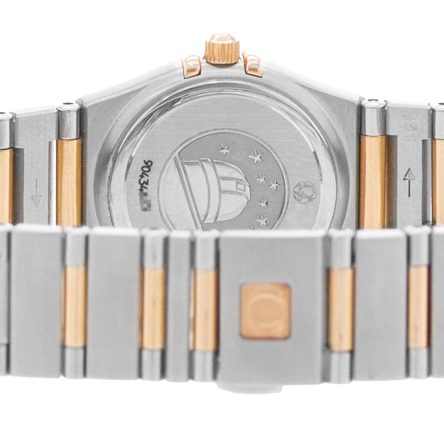 Omega Constellation Steel & Red Gold