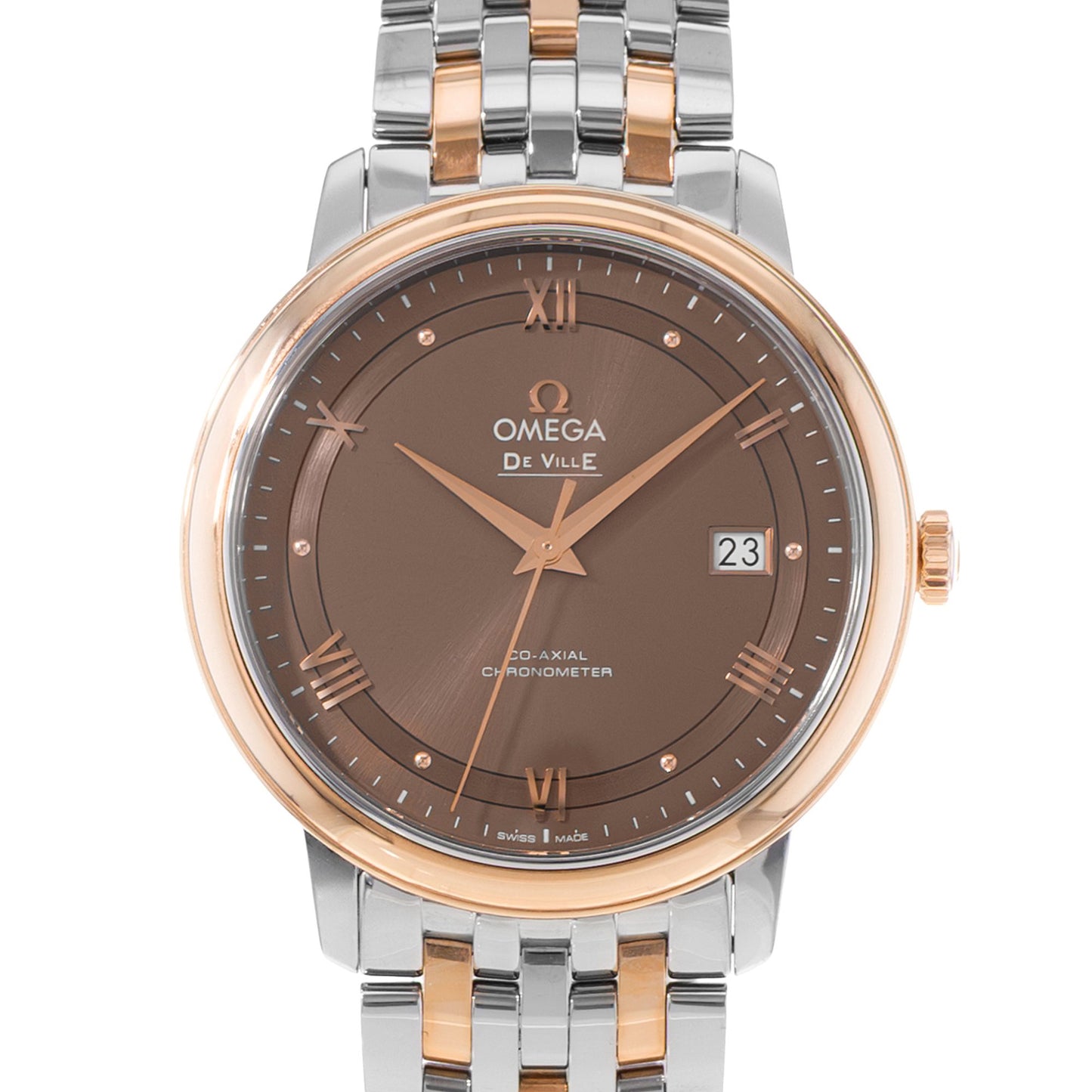 Omega De Ville Prestige Steel & Rose Gold