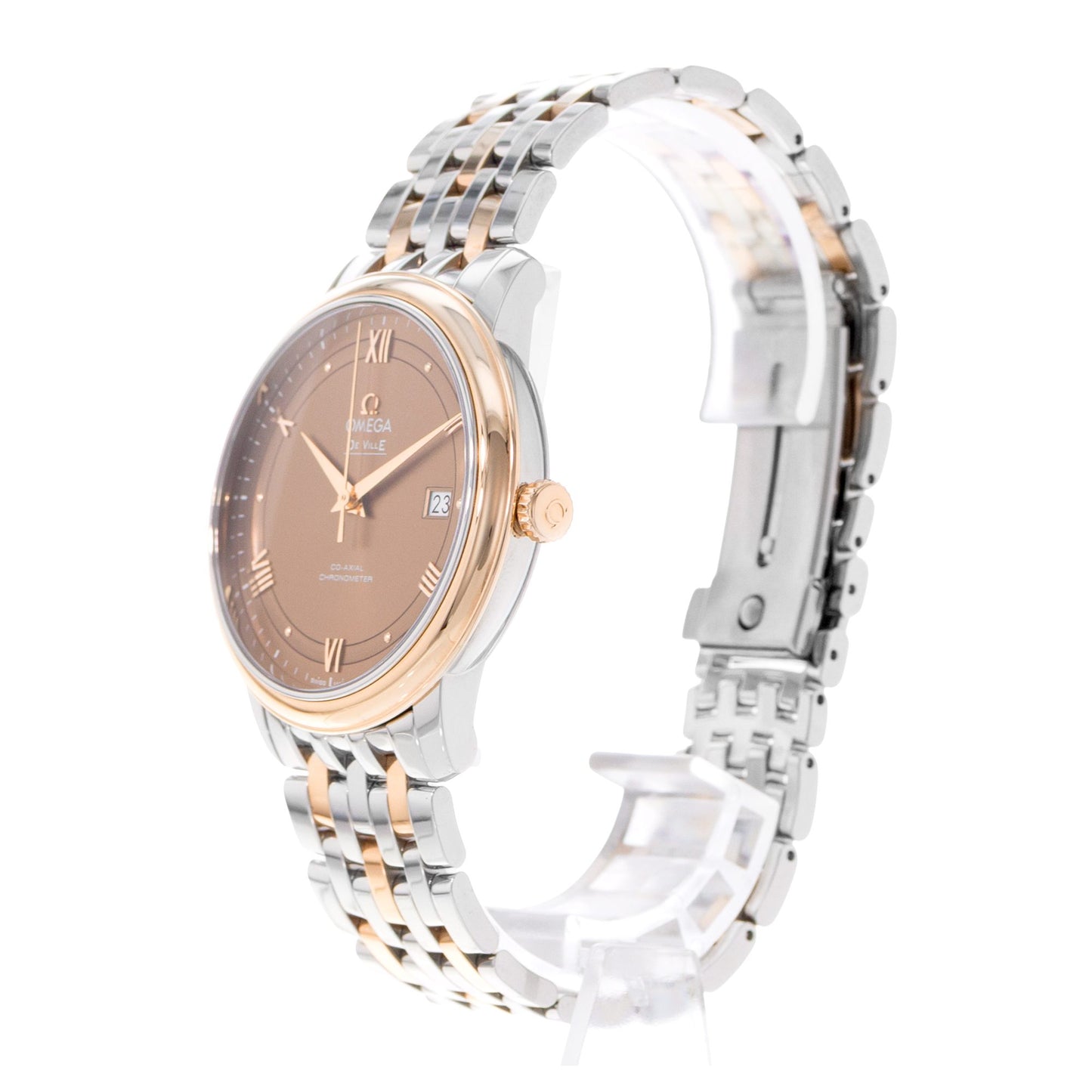 Omega De Ville Prestige Steel & Rose Gold