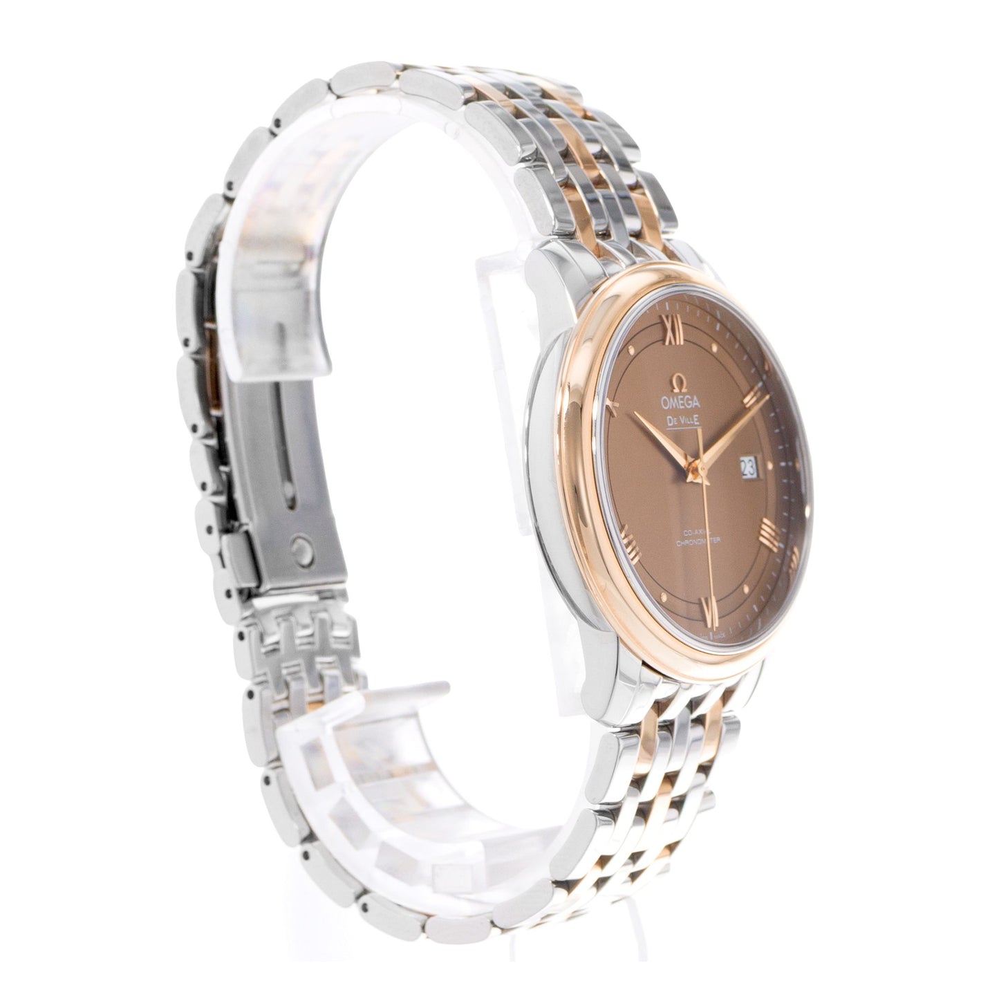 Omega De Ville Prestige Steel & Rose Gold