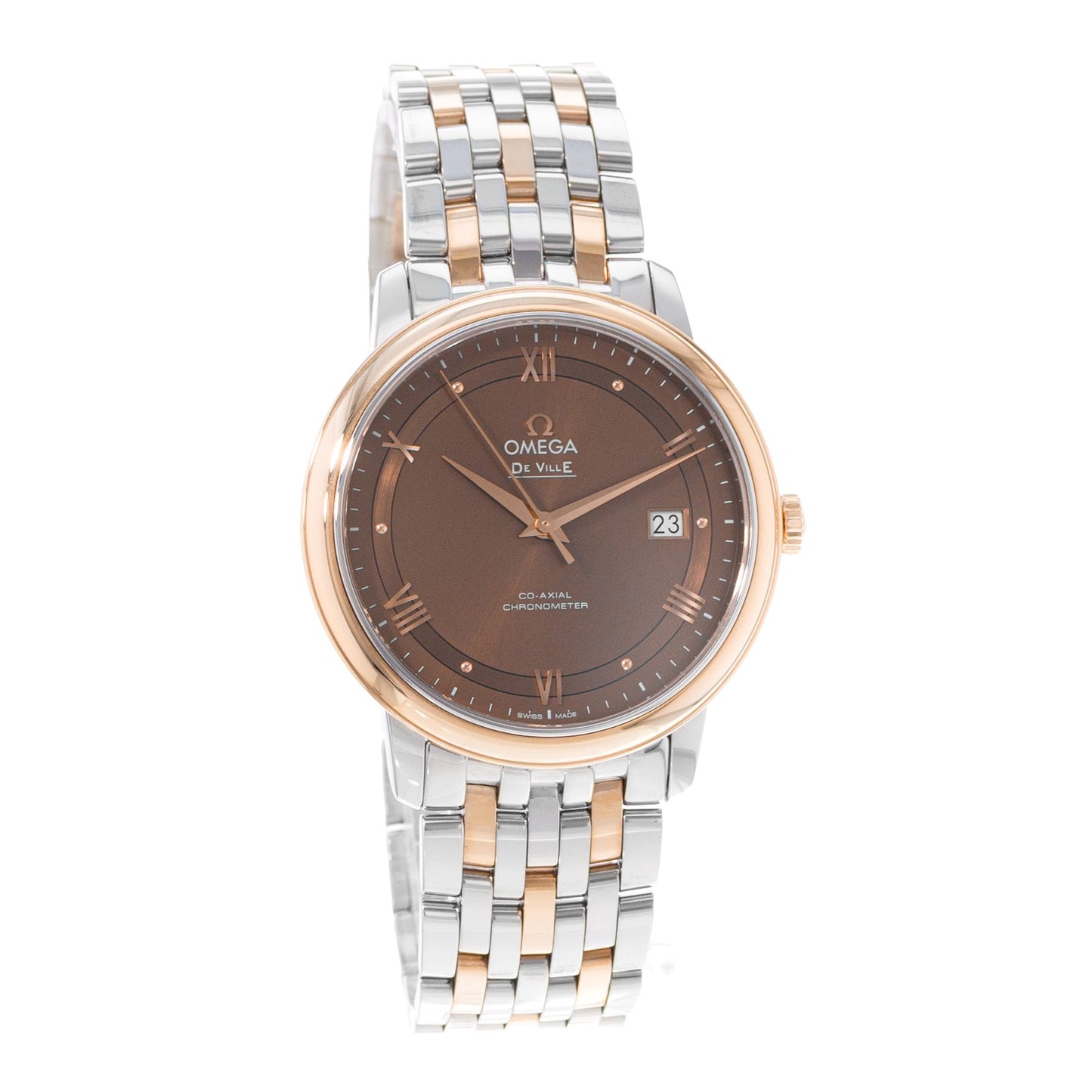 Omega De Ville Prestige Steel & Rose Gold