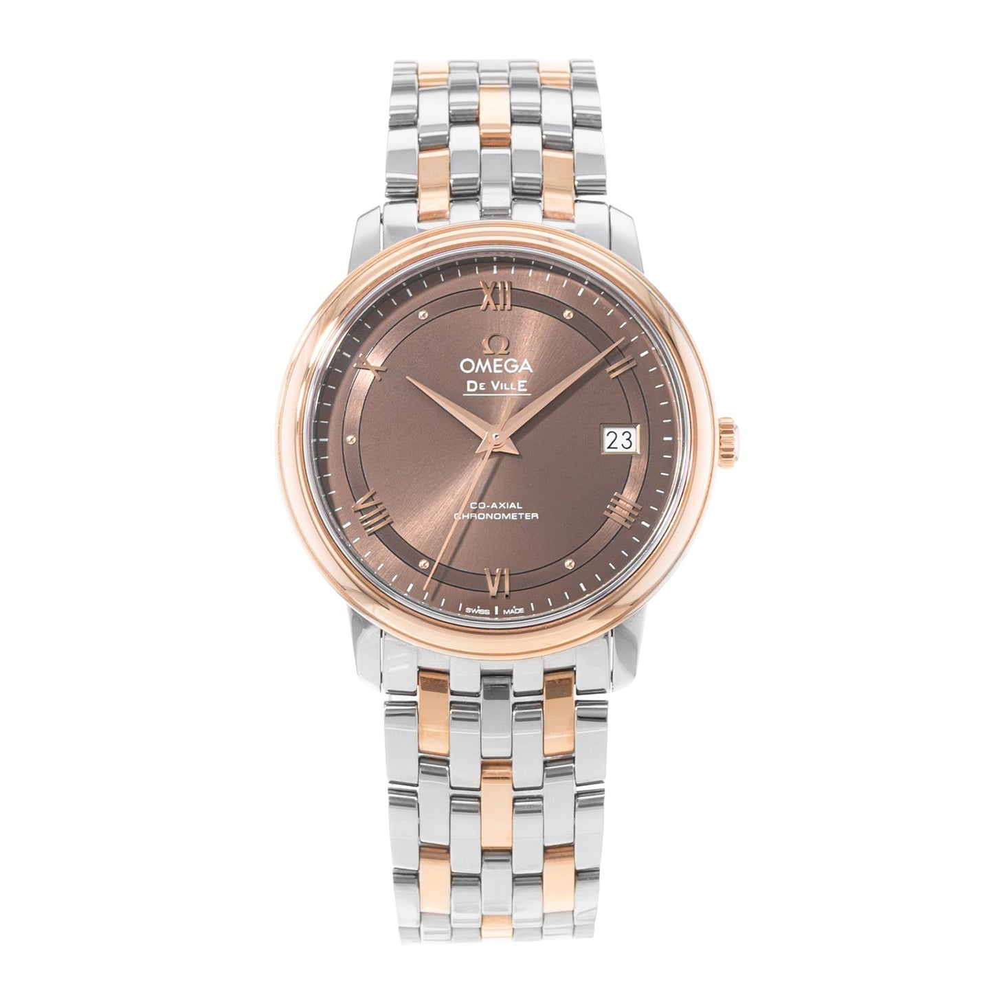 Omega De Ville Prestige Steel & Rose Gold