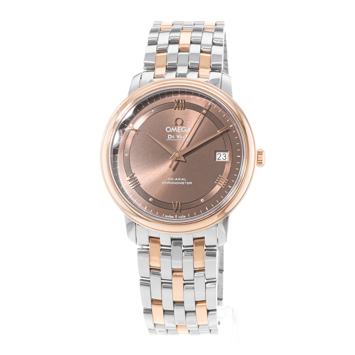Omega De Ville Prestige Steel & Rose Gold