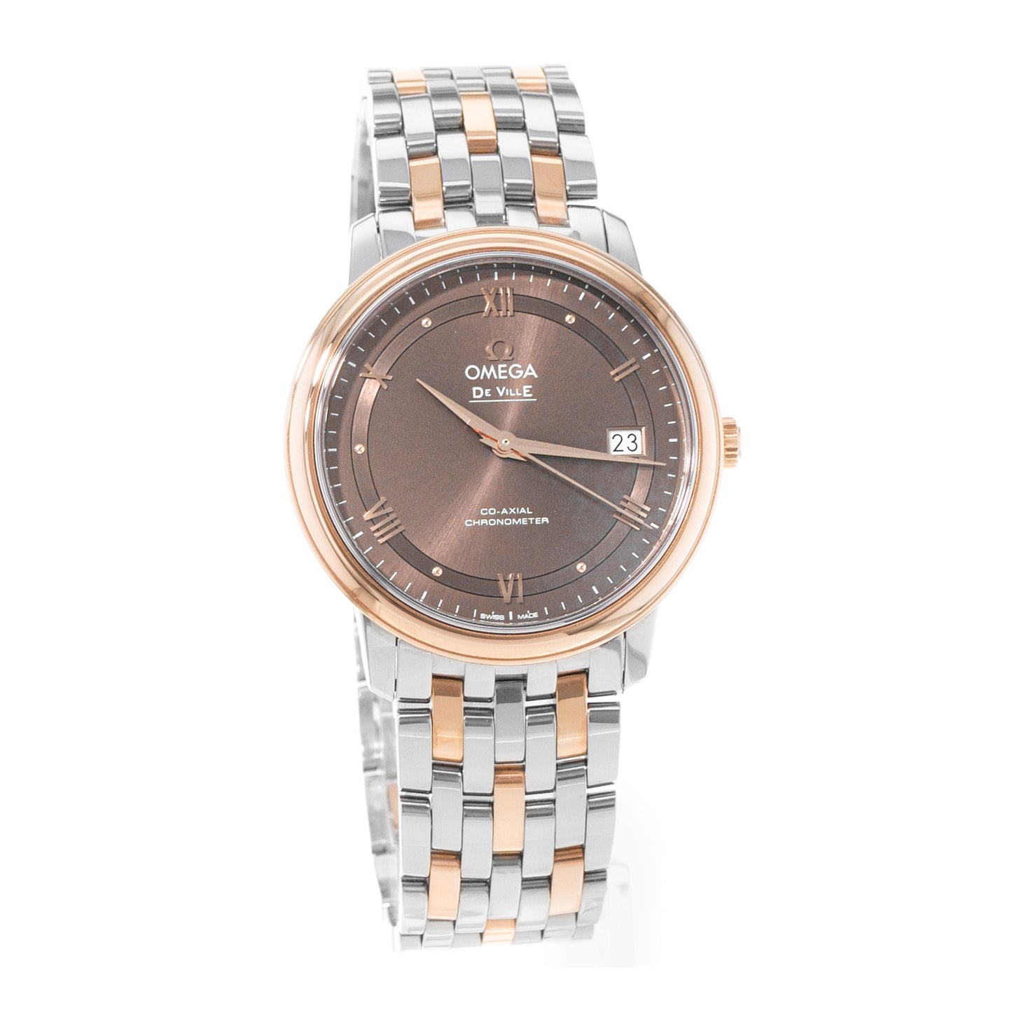Omega De Ville Prestige Steel & Rose Gold