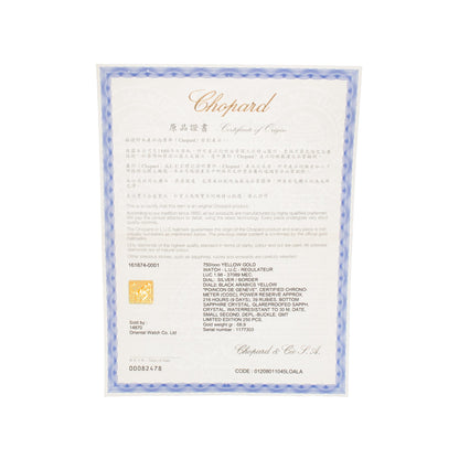 Chopard L.U.C Regulator Yellow Gold