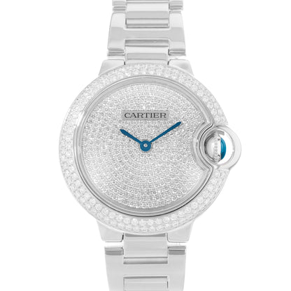 Cartier Ballon Bleu 33mm White Gold