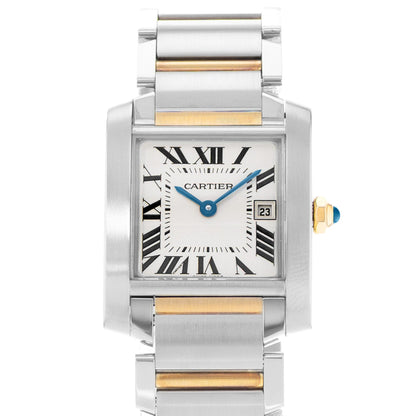 Cartier Tank Francaise Steel & Yellow Gold