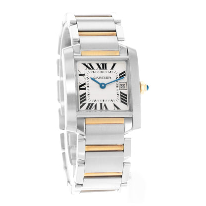 Cartier Tank Francaise Steel & Yellow Gold