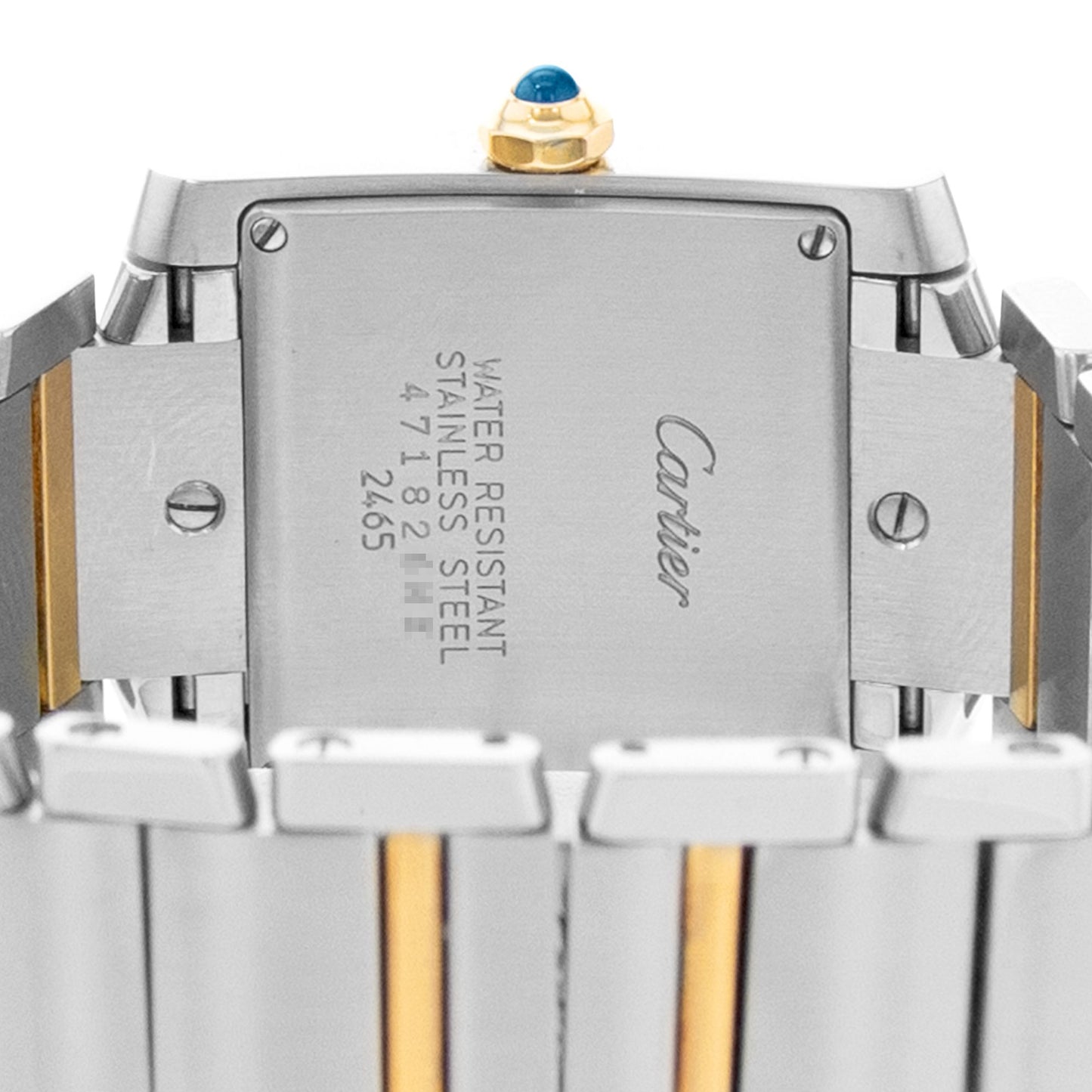 Cartier Tank Francaise Steel & Yellow Gold