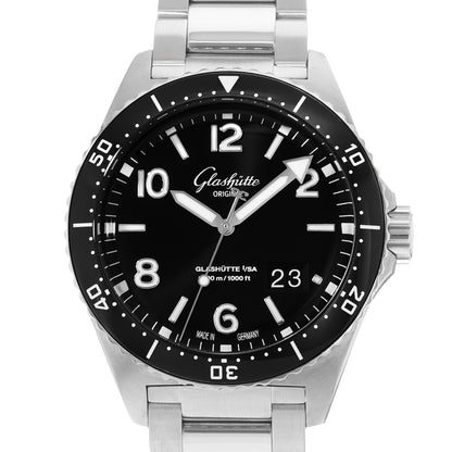 Glashutte Original SeaQ Panoramadatum Steel