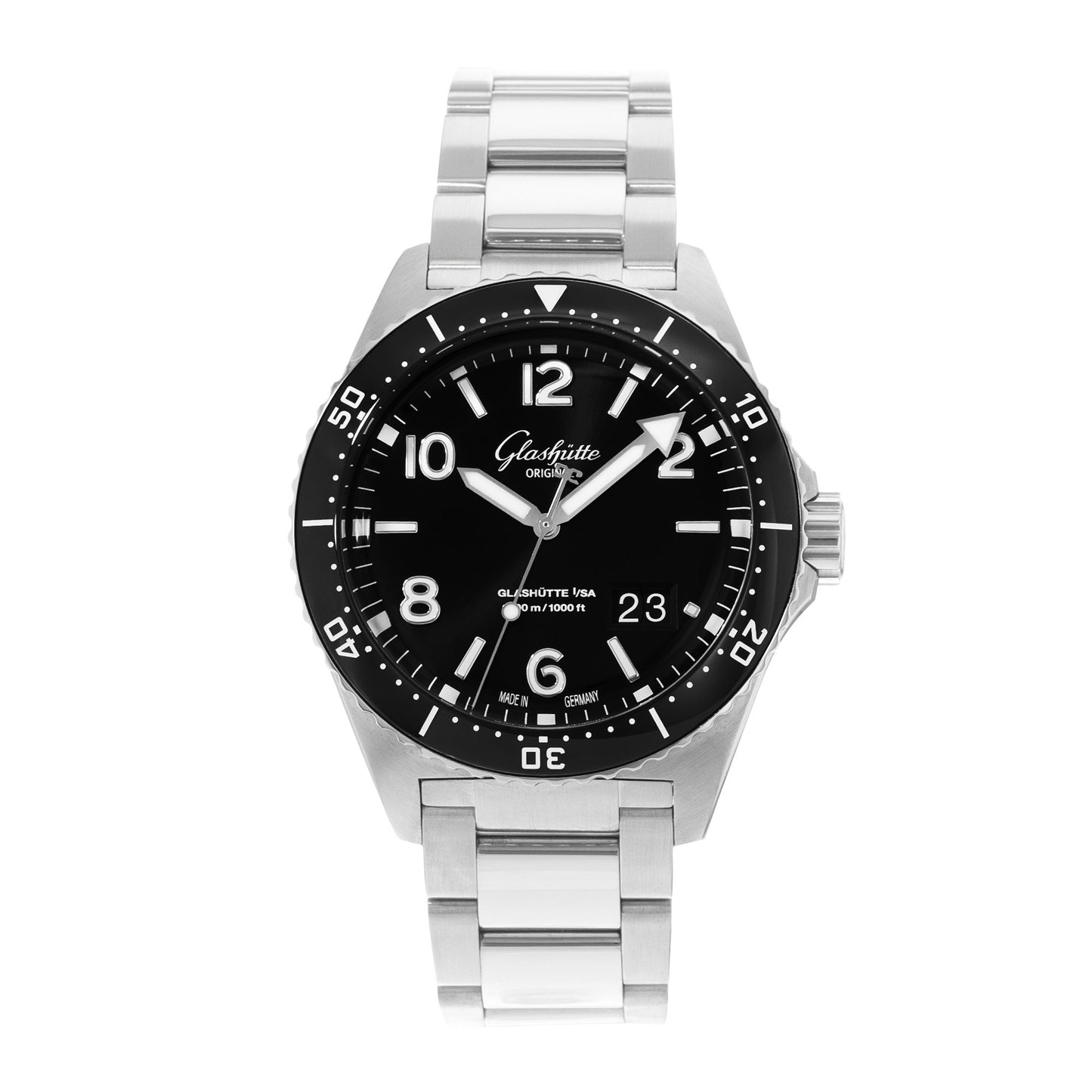 Glashutte Original SeaQ Panoramadatum Steel