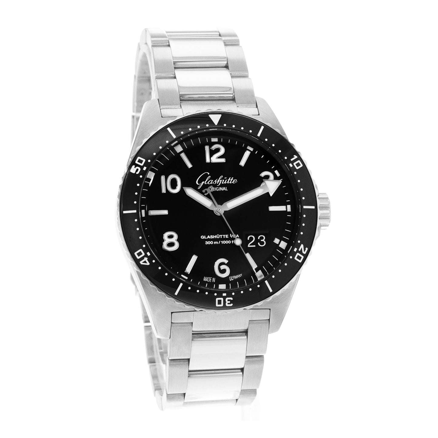Glashutte Original SeaQ Panoramadatum Steel