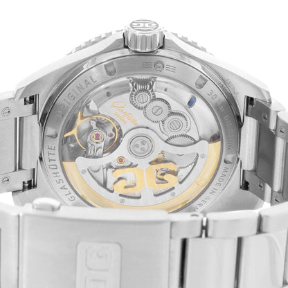 Glashutte Original SeaQ Panoramadatum Steel