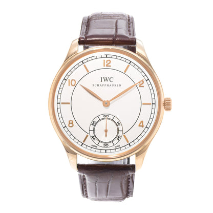 IWC Portuguese Hand-Wound Rose Gold