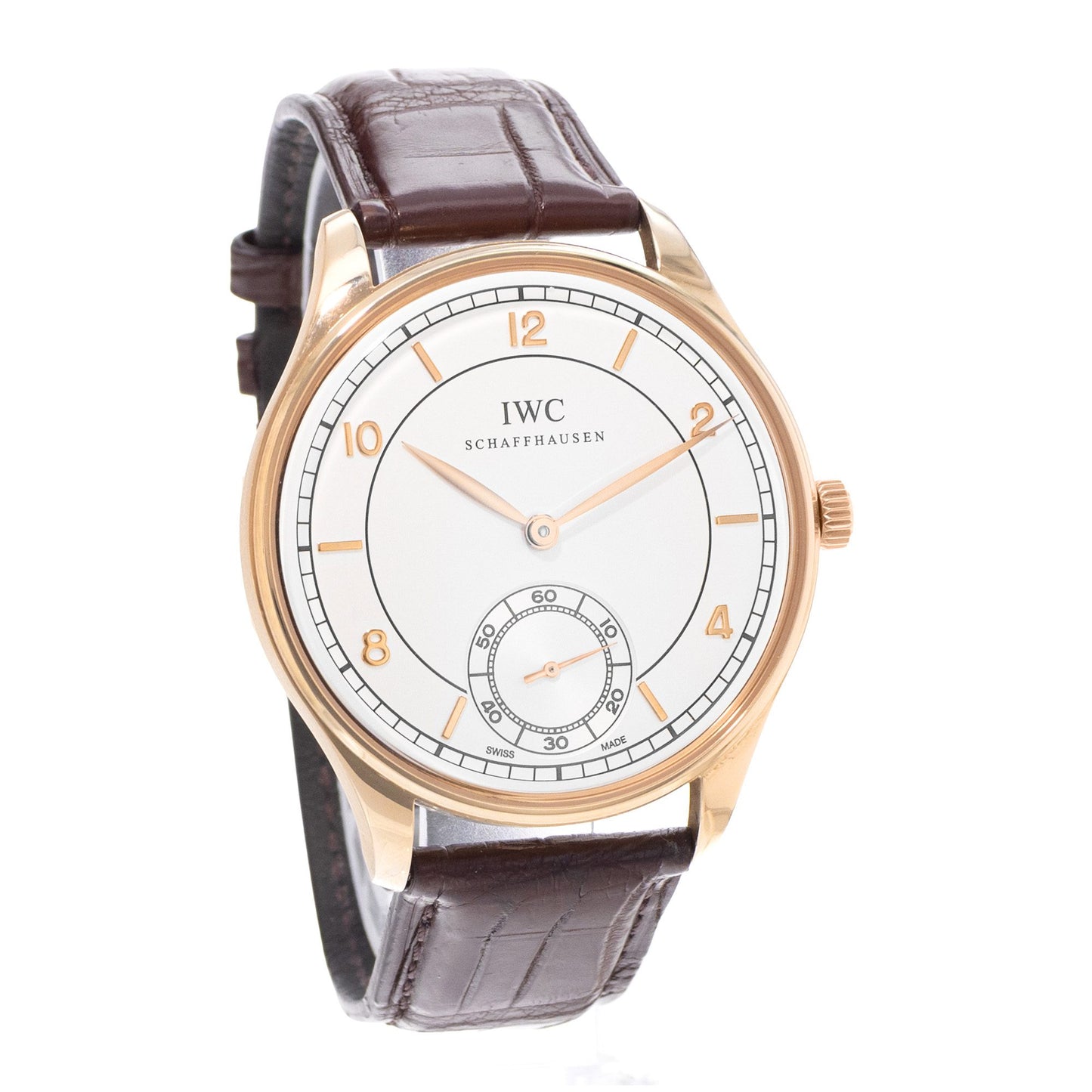 IWC Portuguese Hand-Wound Rose Gold