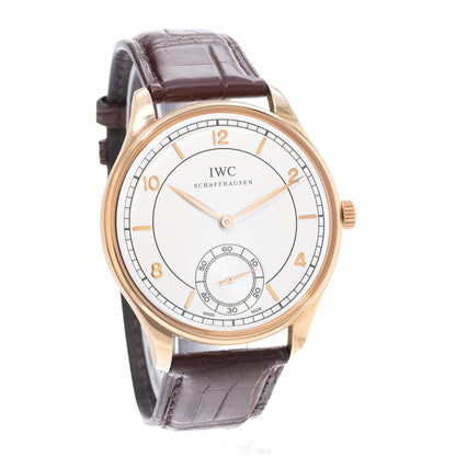 IWC Portuguese Hand-Wound Rose Gold
