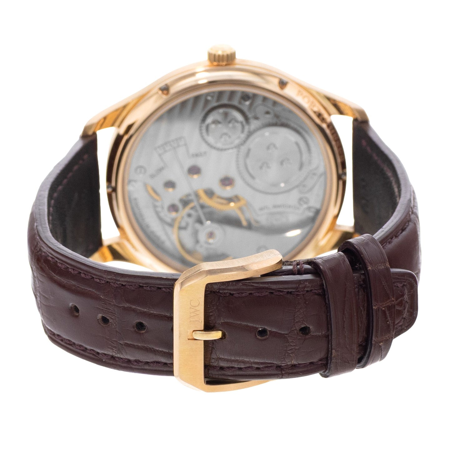 IWC Portuguese Hand-Wound Rose Gold