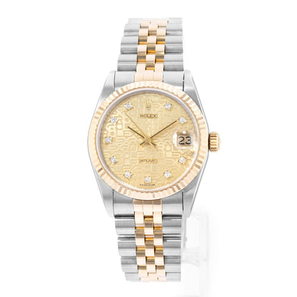 Rolex Datejust 31 Steel & Yellow Gold