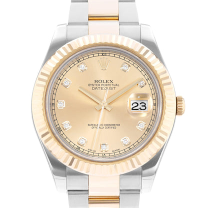 Rolex Datejust II Steel & Yellow Gold