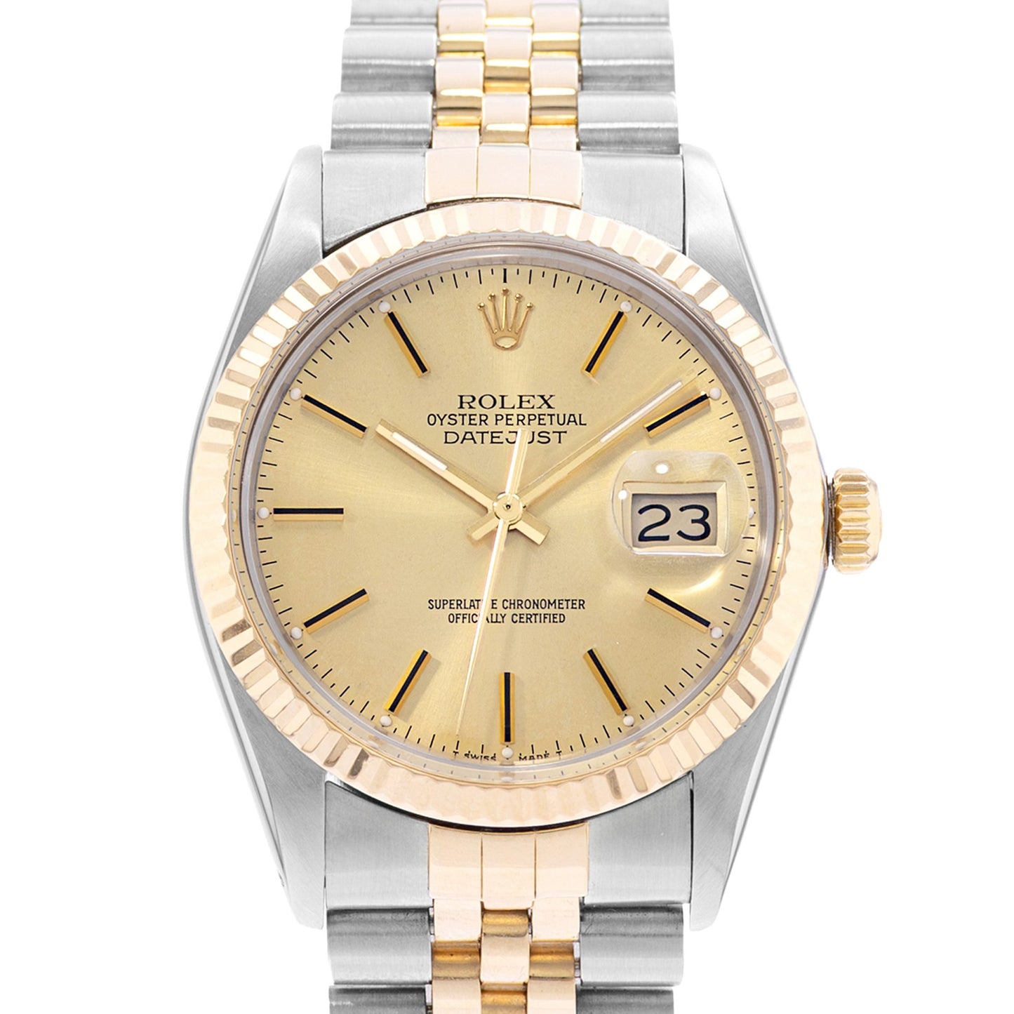 Rolex Datejust 36 Steel & Yellow Gold