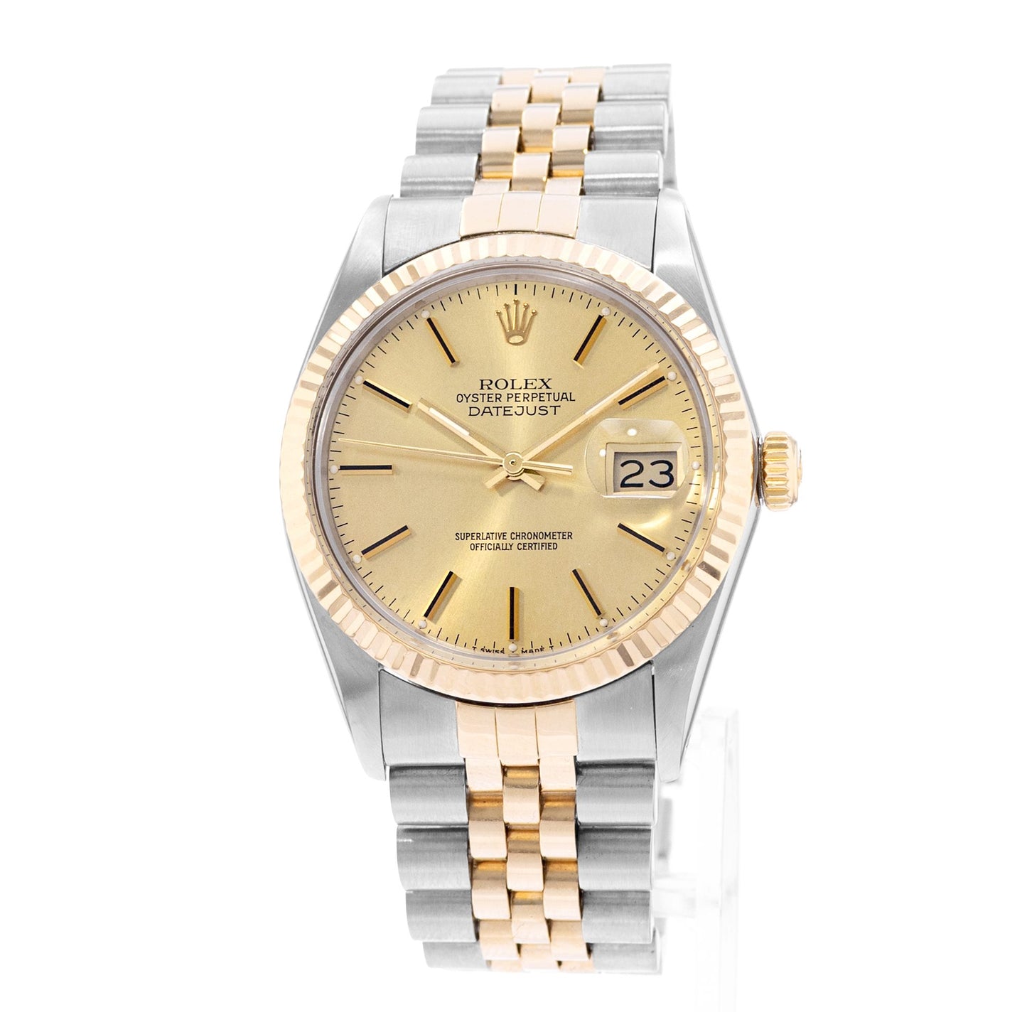 Rolex Datejust 36 Steel & Yellow Gold