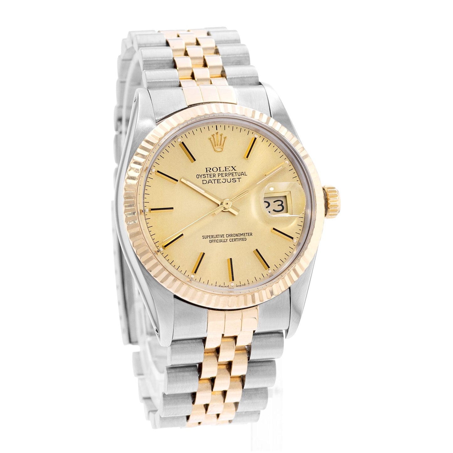Rolex Datejust 36 Steel & Yellow Gold