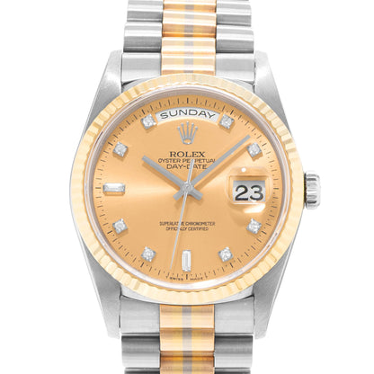 Rolex Day-Date 36 Tri Gold