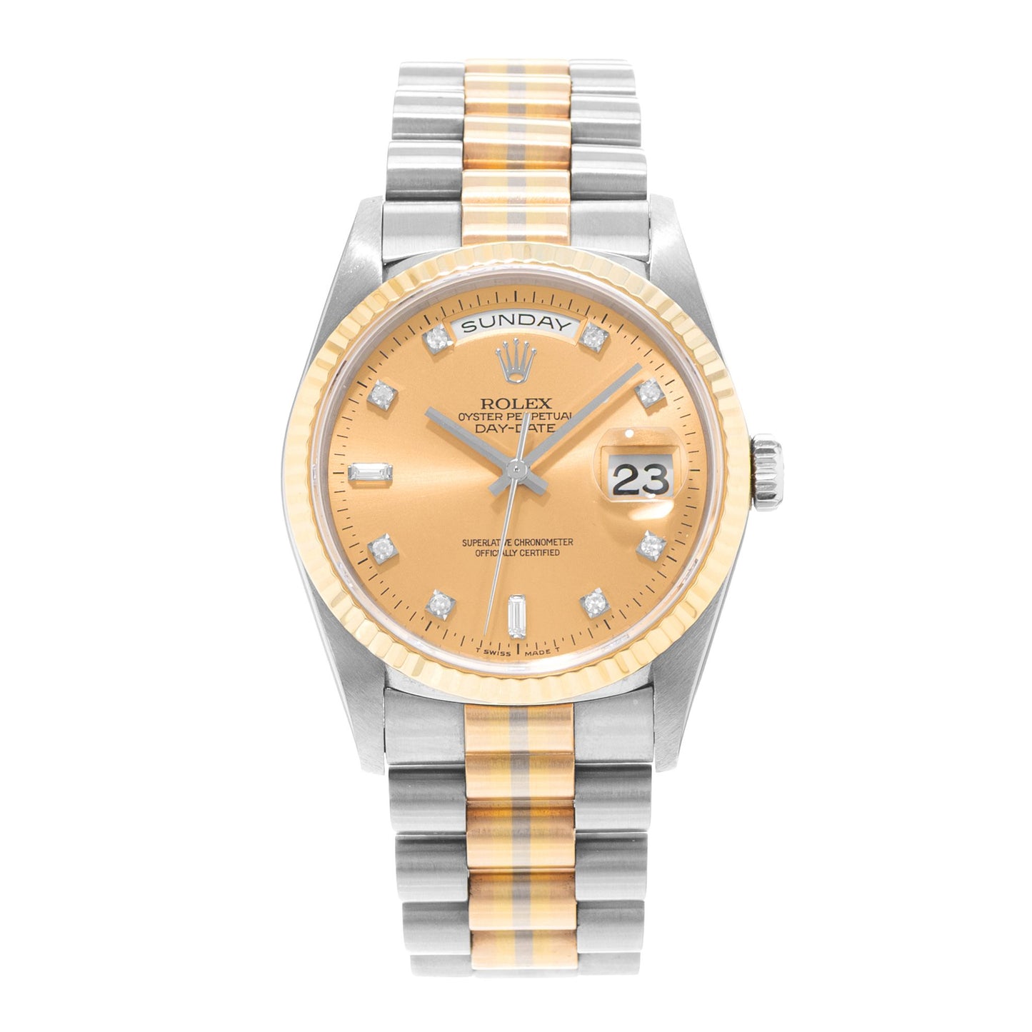 Rolex Day-Date 36 Tri Gold