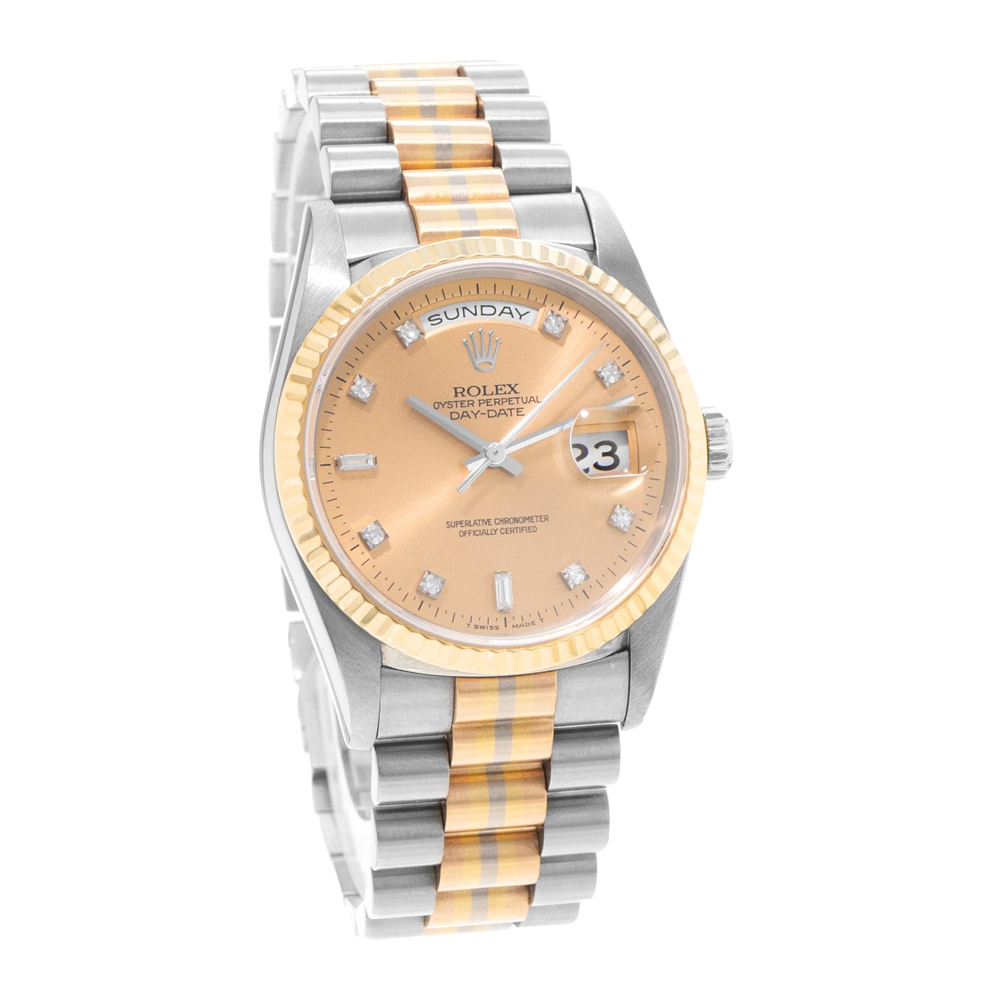 Rolex Day-Date 36 Tri Gold