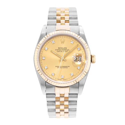 Rolex Datejust 36 Steel & Yellow Gold