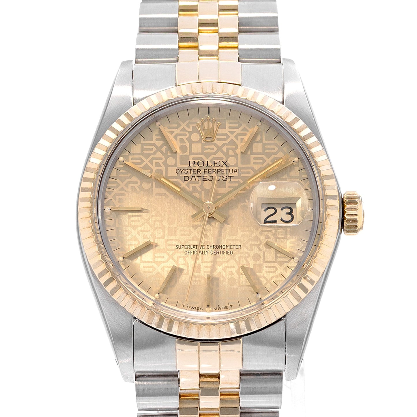 Rolex Datejust 36 Steel & Yellow Gold