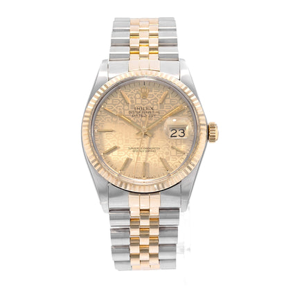 Rolex Datejust 36 Steel & Yellow Gold