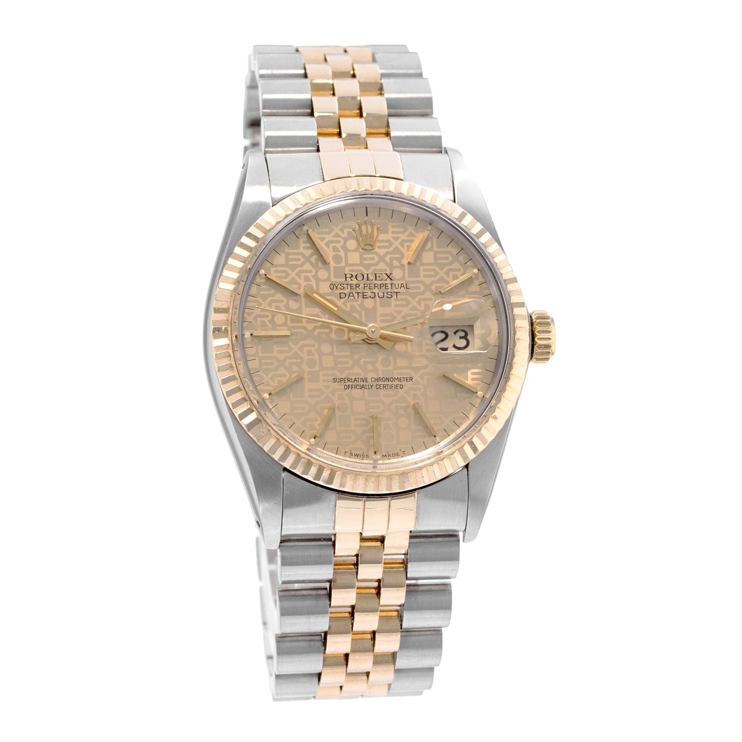 Rolex Datejust 36 Steel & Yellow Gold