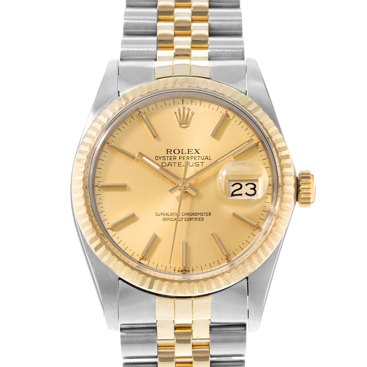 Rolex Datejust 36 Steel & Yellow Gold