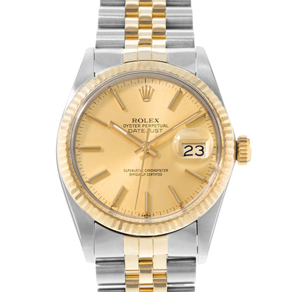 Rolex Datejust 36 Steel & Yellow Gold