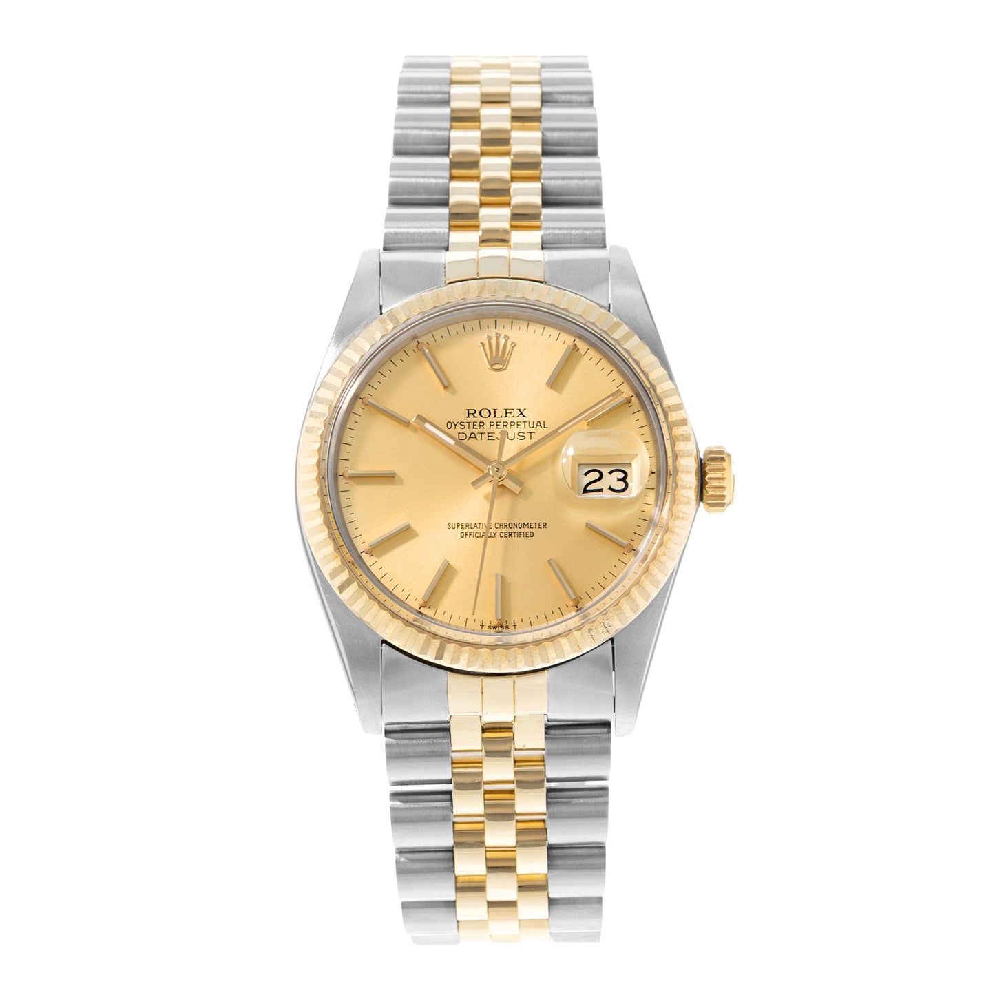 Rolex Datejust 36 Steel & Yellow Gold