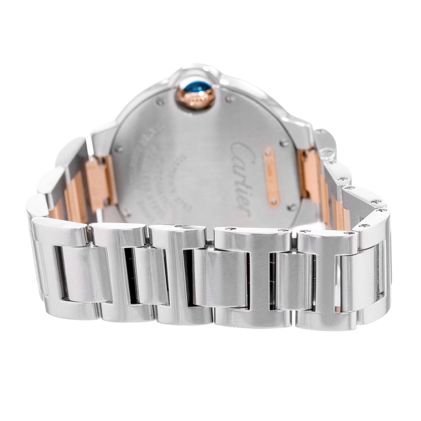 Cartier Ballon Bleu 33mm Steel & Rose Gold