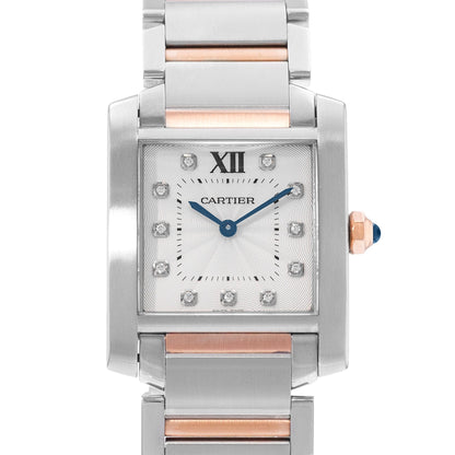 Cartier Tank Francaise Steel & Rose Gold