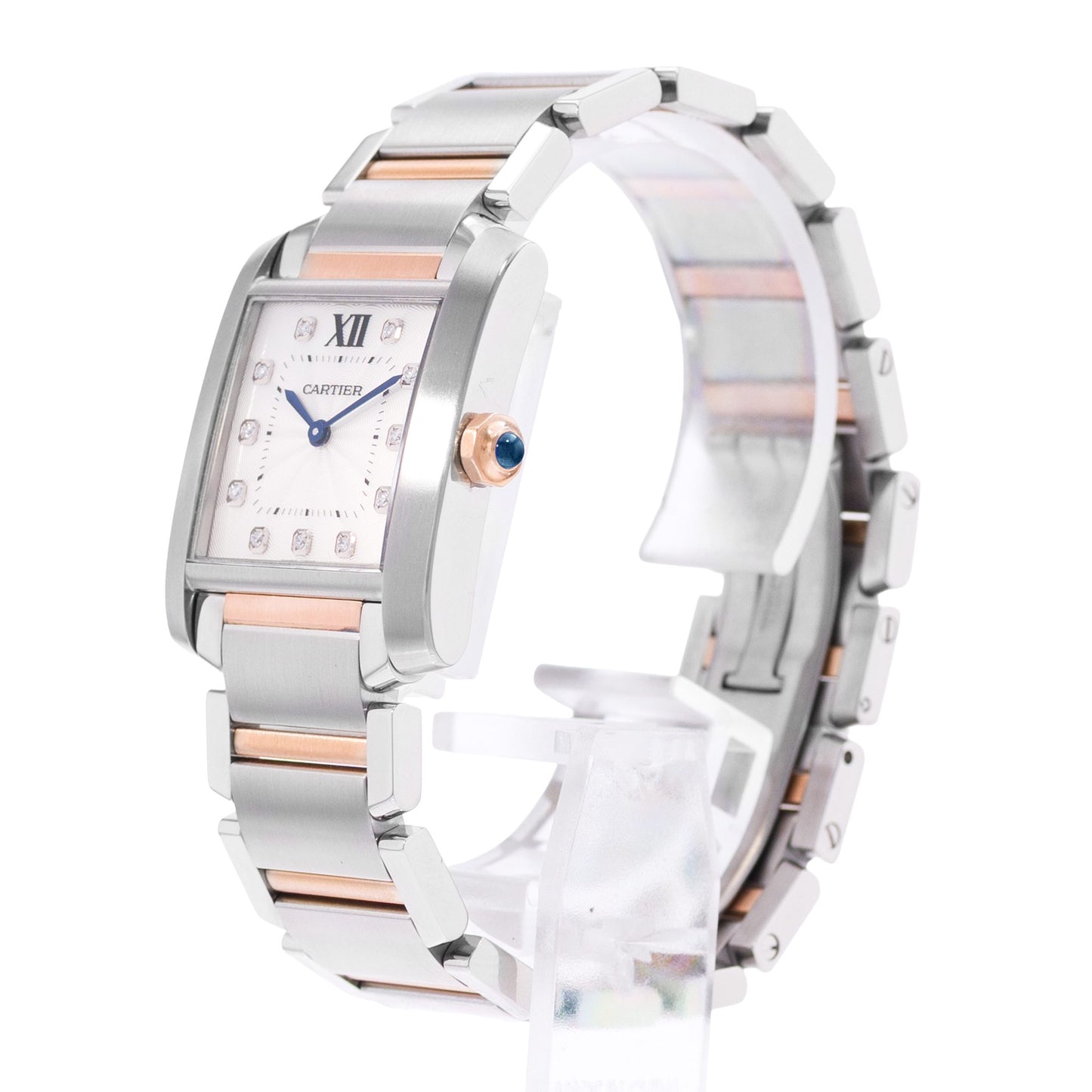 Cartier Tank Francaise Steel & Rose Gold