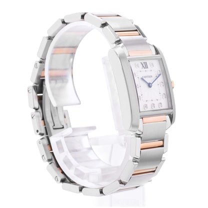 Cartier Tank Francaise Steel & Rose Gold