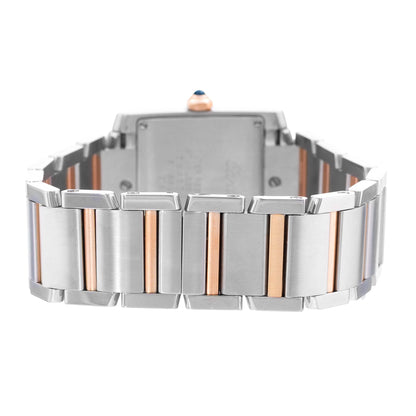 Cartier Tank Francaise Steel & Rose Gold