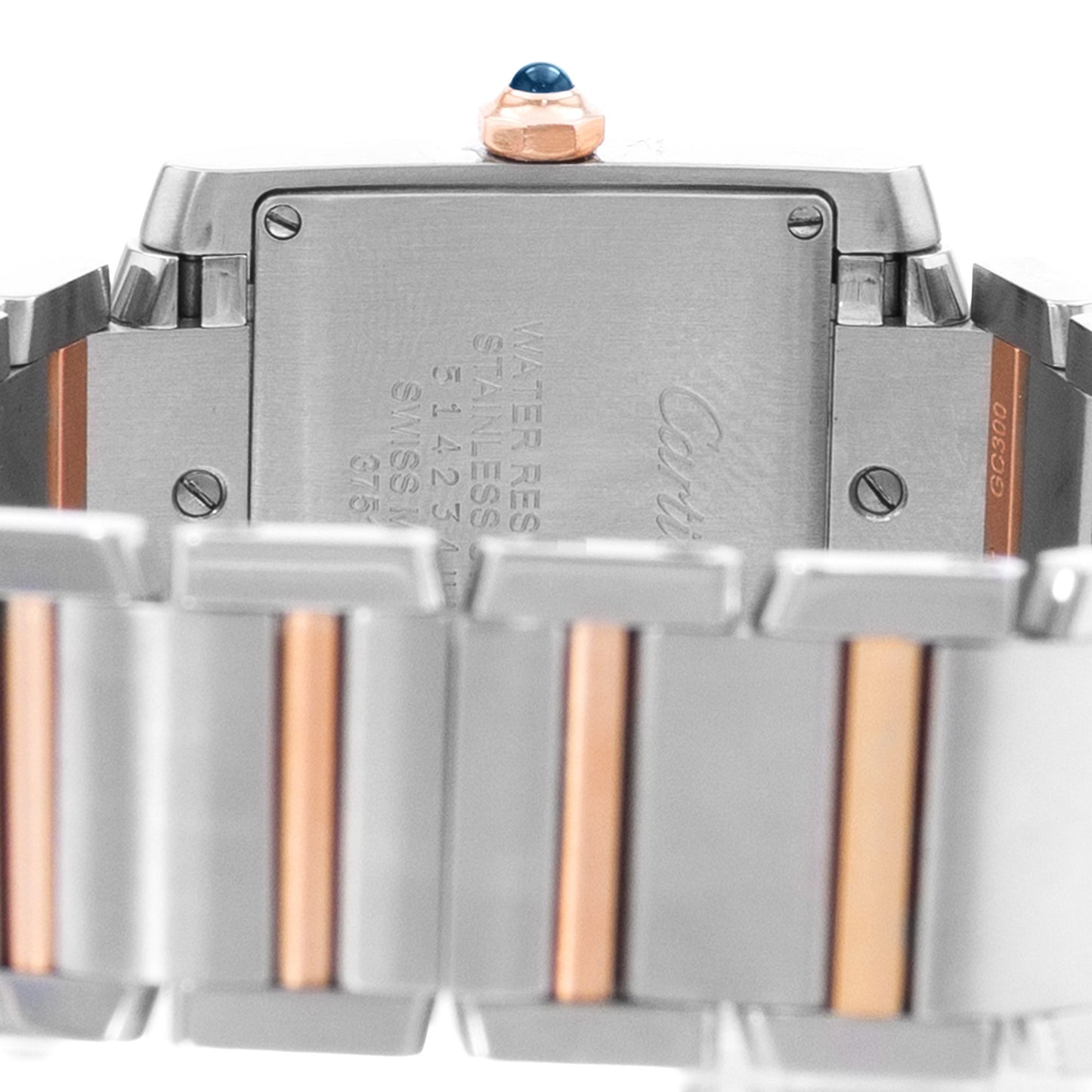 Cartier Tank Francaise Steel & Rose Gold