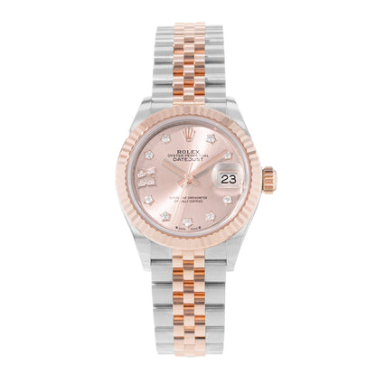 Rolex Datejust 28 Rose Gold
