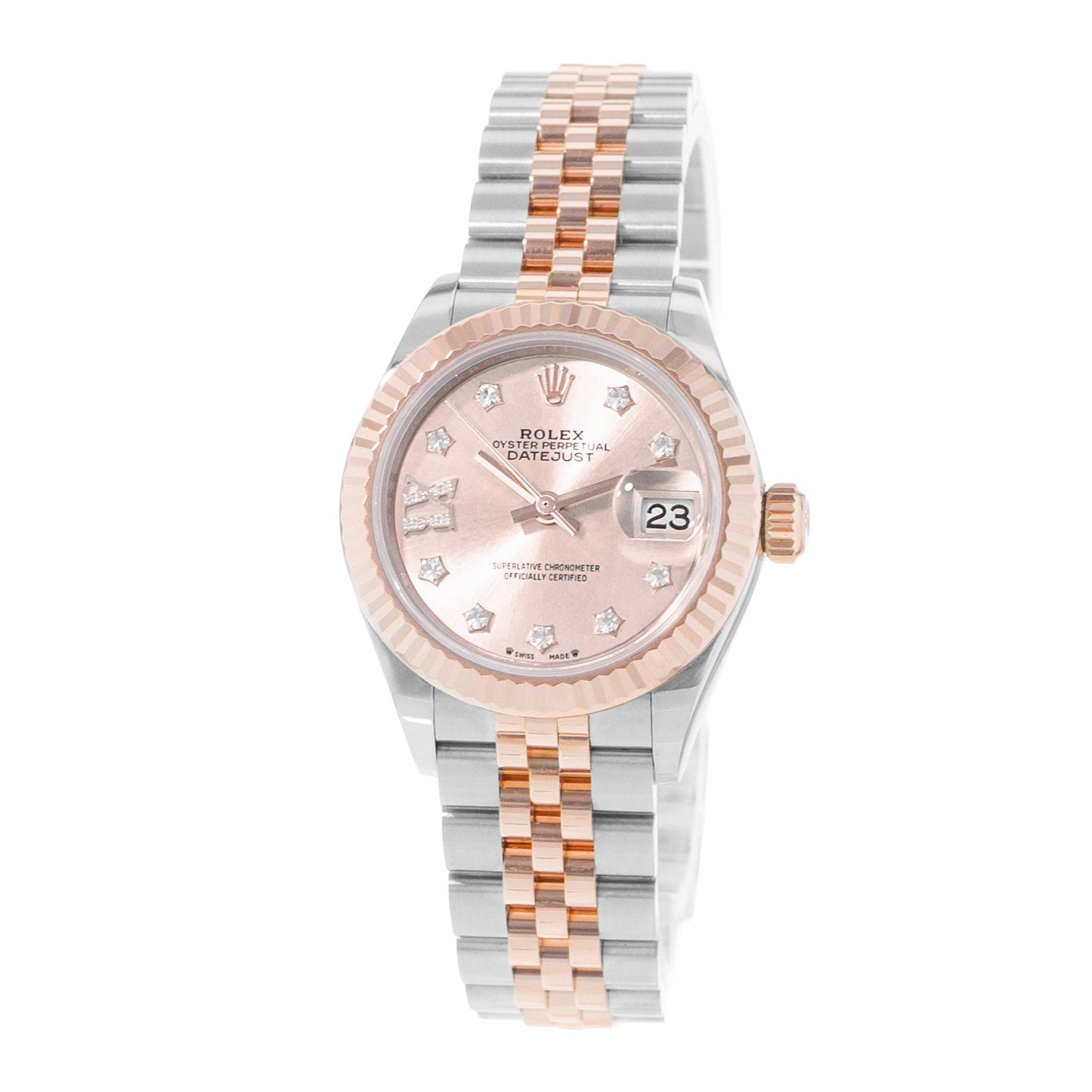 Rolex Datejust 28 Rose Gold